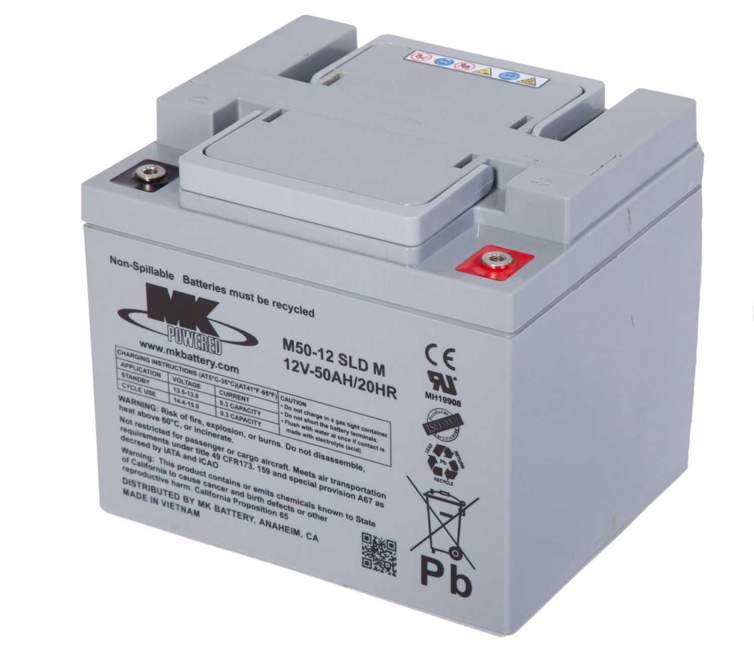 Akumulator Żelowy MK BATTERY 12V 50Ah