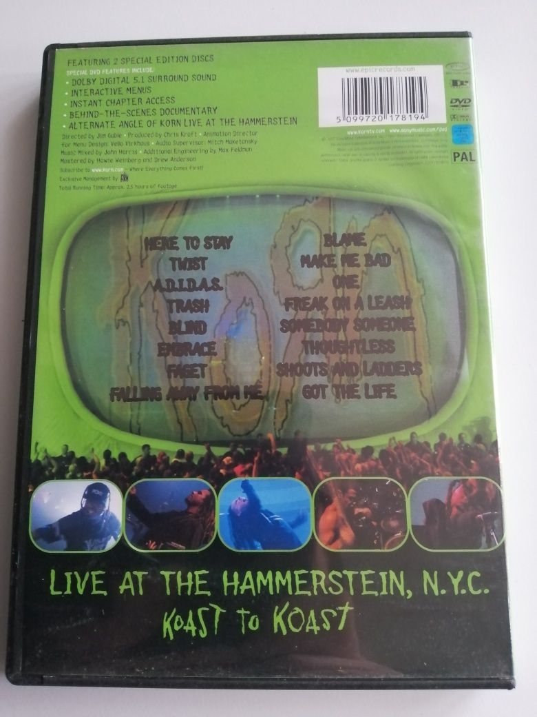 KORN - "Live" (2DVD)