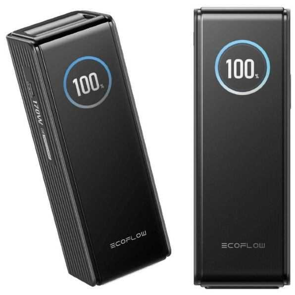 Павербанк EcoFlow RAPID Power Bank 25000mAh чорний