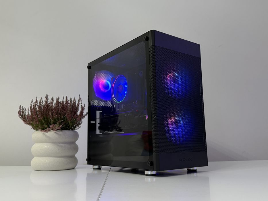 Super Komputer GAMINGOWY RX5700 XT | Ryzen 5 | Nvme | RGB ZAMIANA