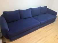 Agata meble - granatowa sofa