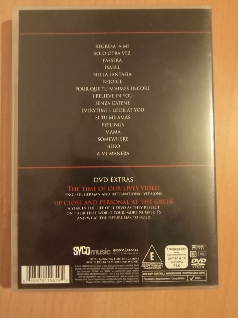 IL DIVO concerto ao vivo Novo