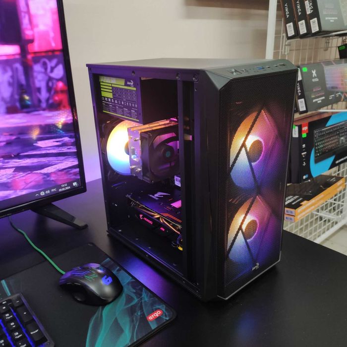 Игровой Компютер Intel Core i7, 16GB RAM, AORUS RX 570 4GB, SSD 512 m2