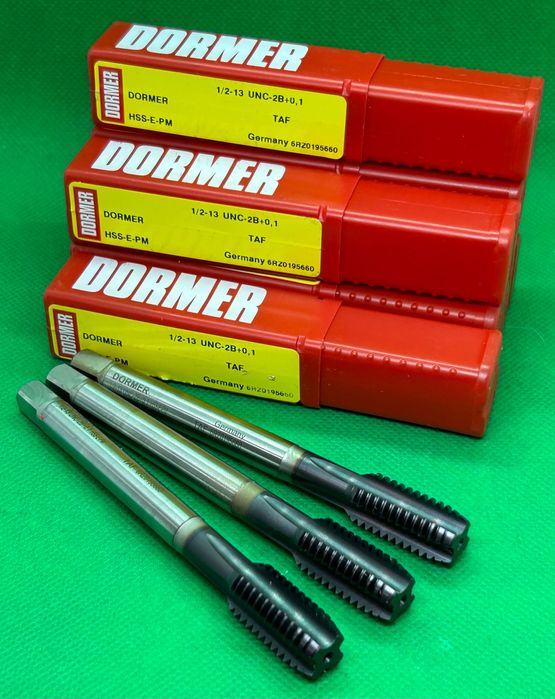 Метчики Guhring, ТВЕРДОСПЛАНЫЕ,HSS-E-PM 8х1 14х1,25 14х1,5 1/2-13 UNC