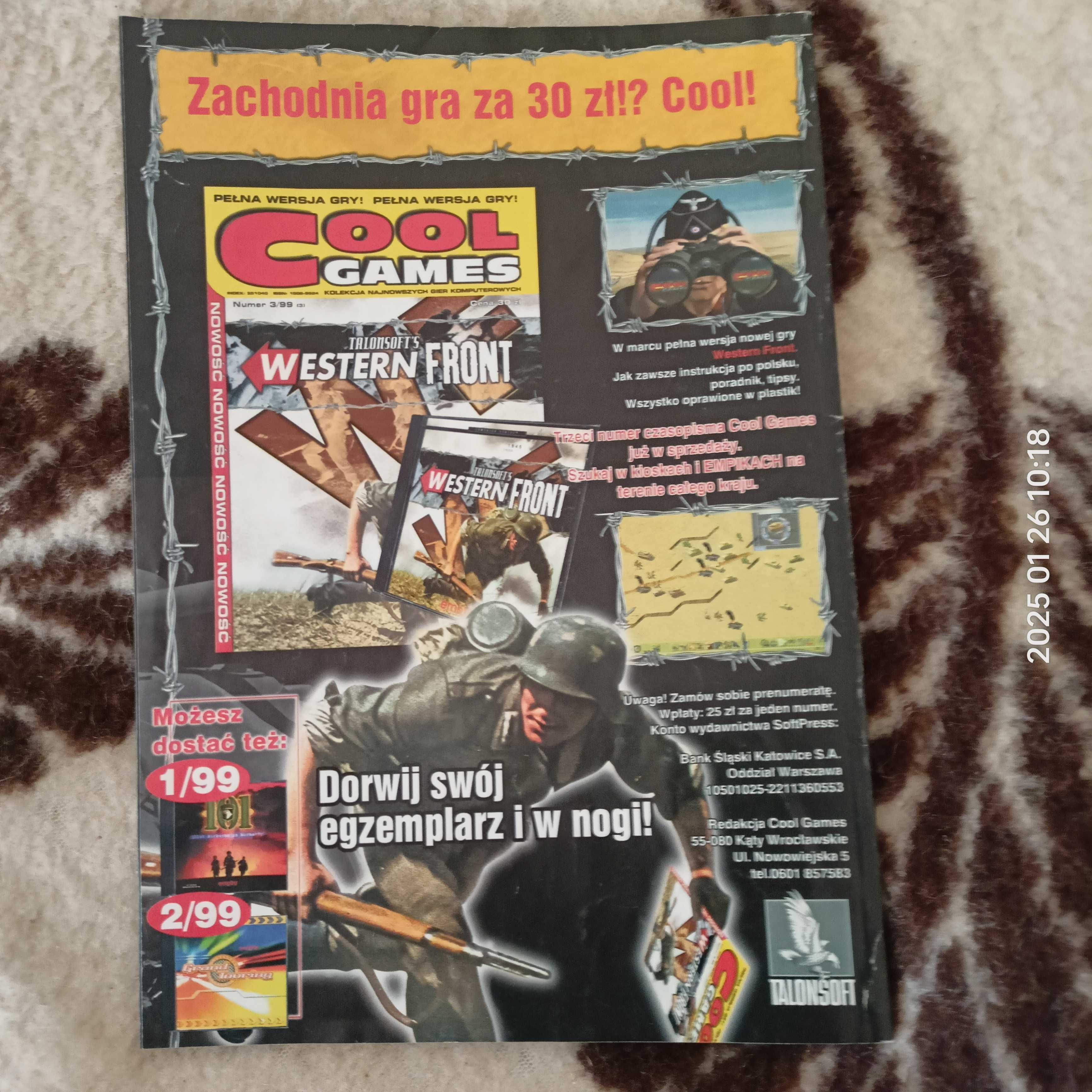 «Secret Service» numer 66 z marca 1999 roku.