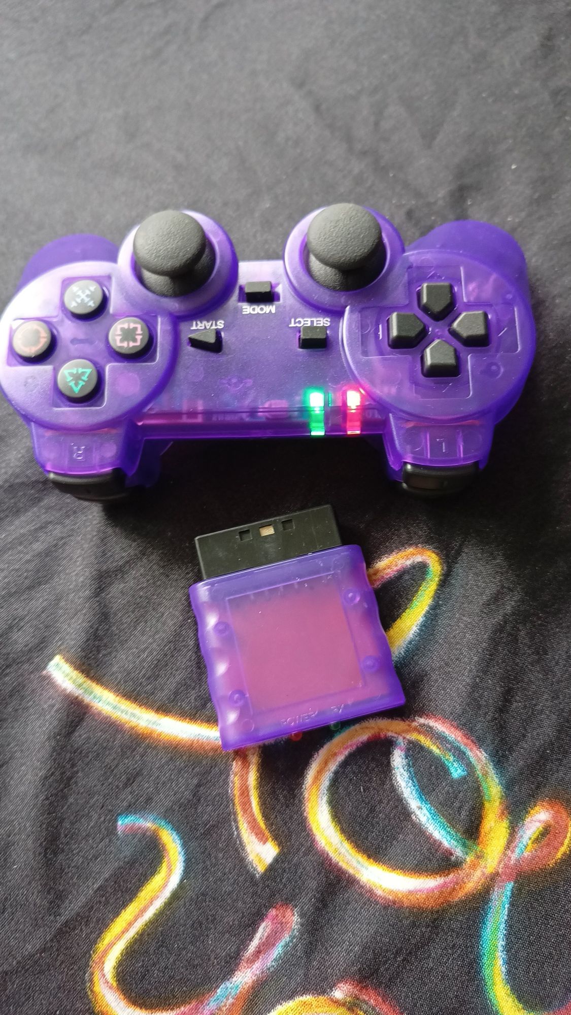 2 Nowe Bezprzewodowe Pady do PS2
