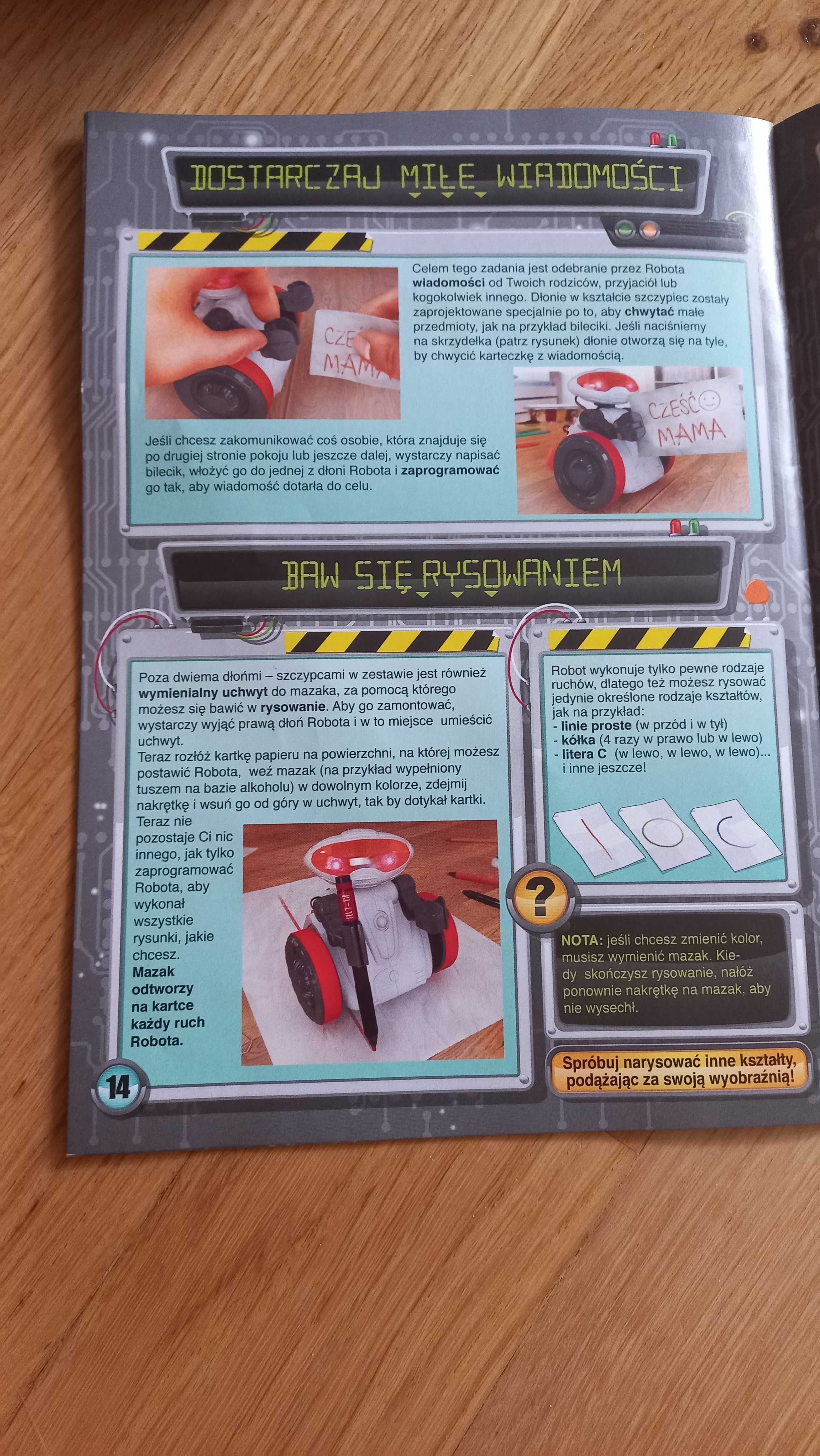 Robot mio do programowania sprawny