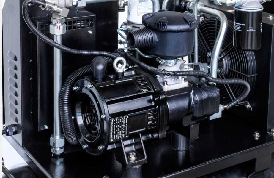 Sprężarka Śrubowa Kompresor śrubowy z falownikiem 5,5kW 200l 400V