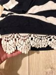 Sweterek, bluzka oversize koronka