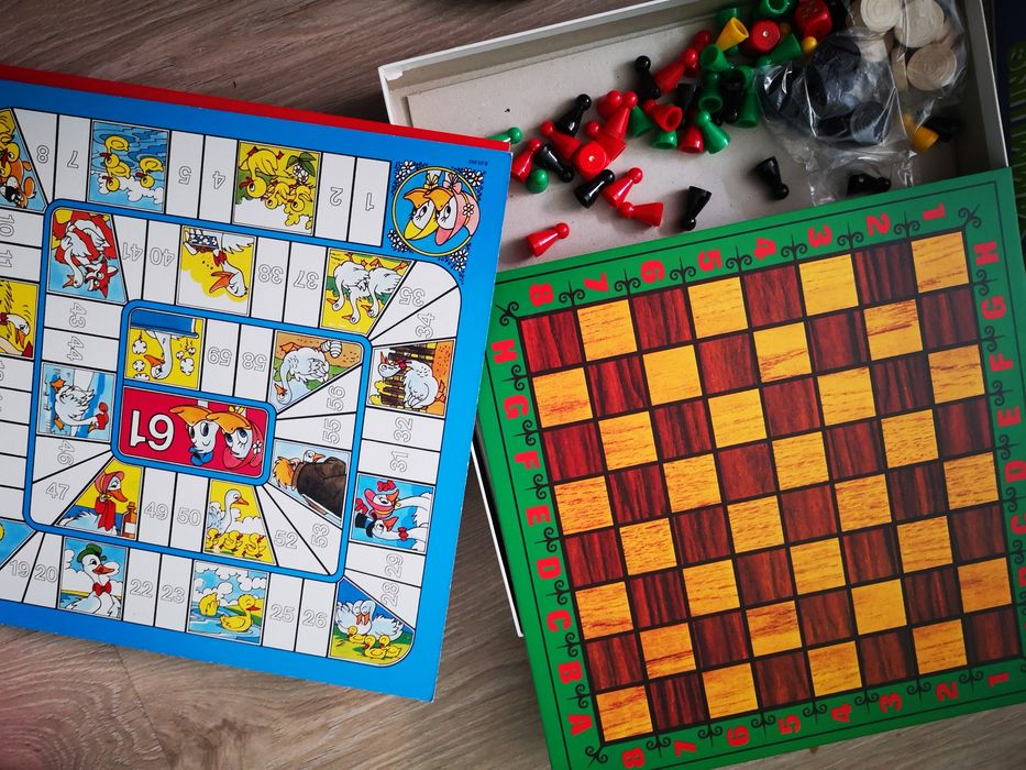 Gra chińczyk, warcaby i inne