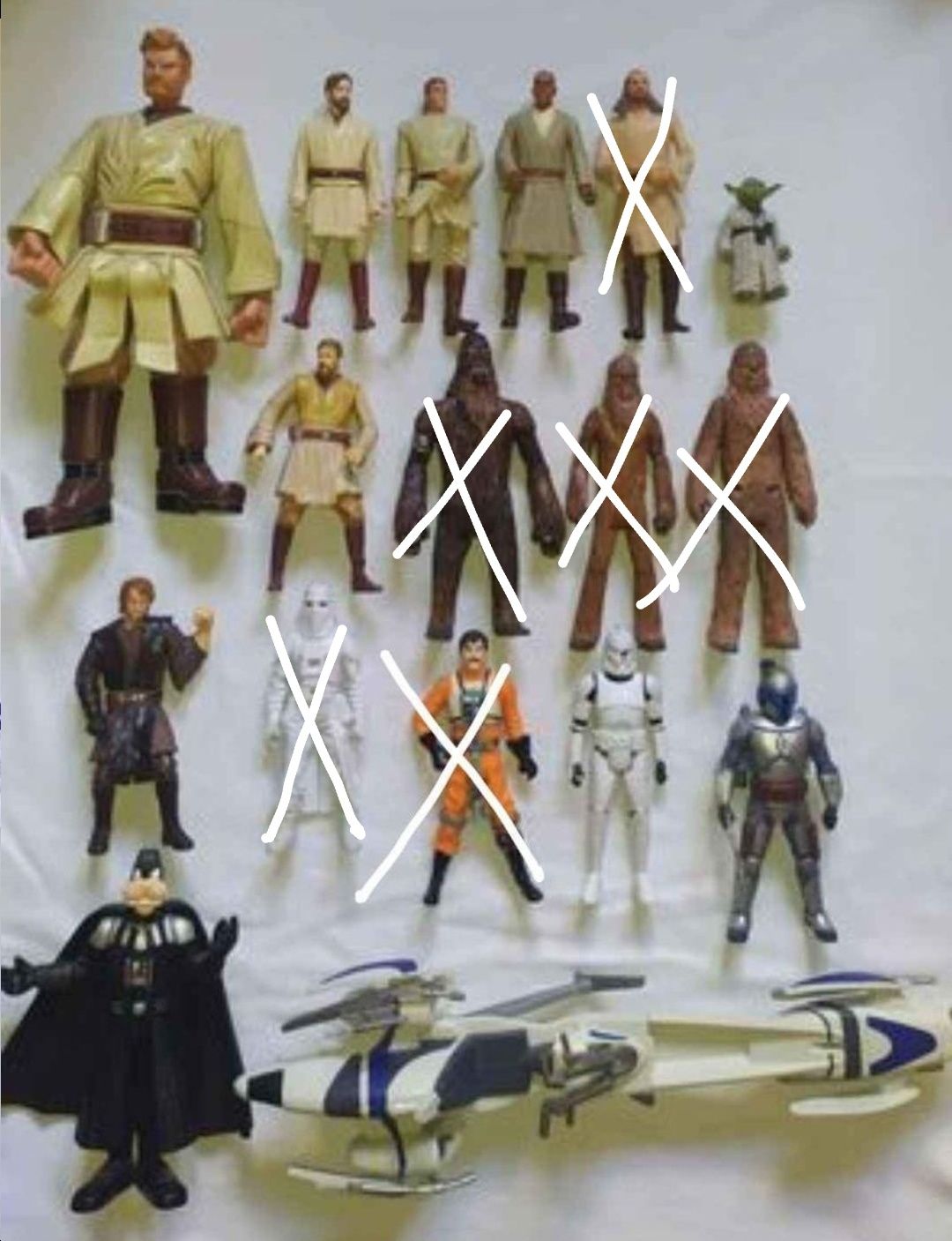 Star Wars Action Figures e outros