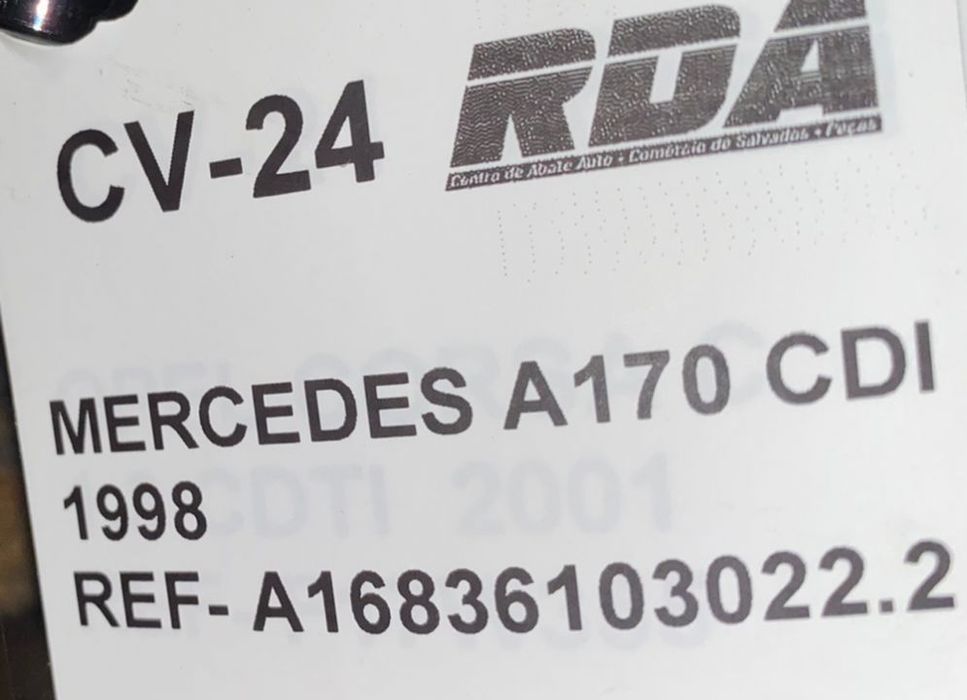 CV24 Caixa de velocidades Mercedes A170 Cdi Ref- 716500