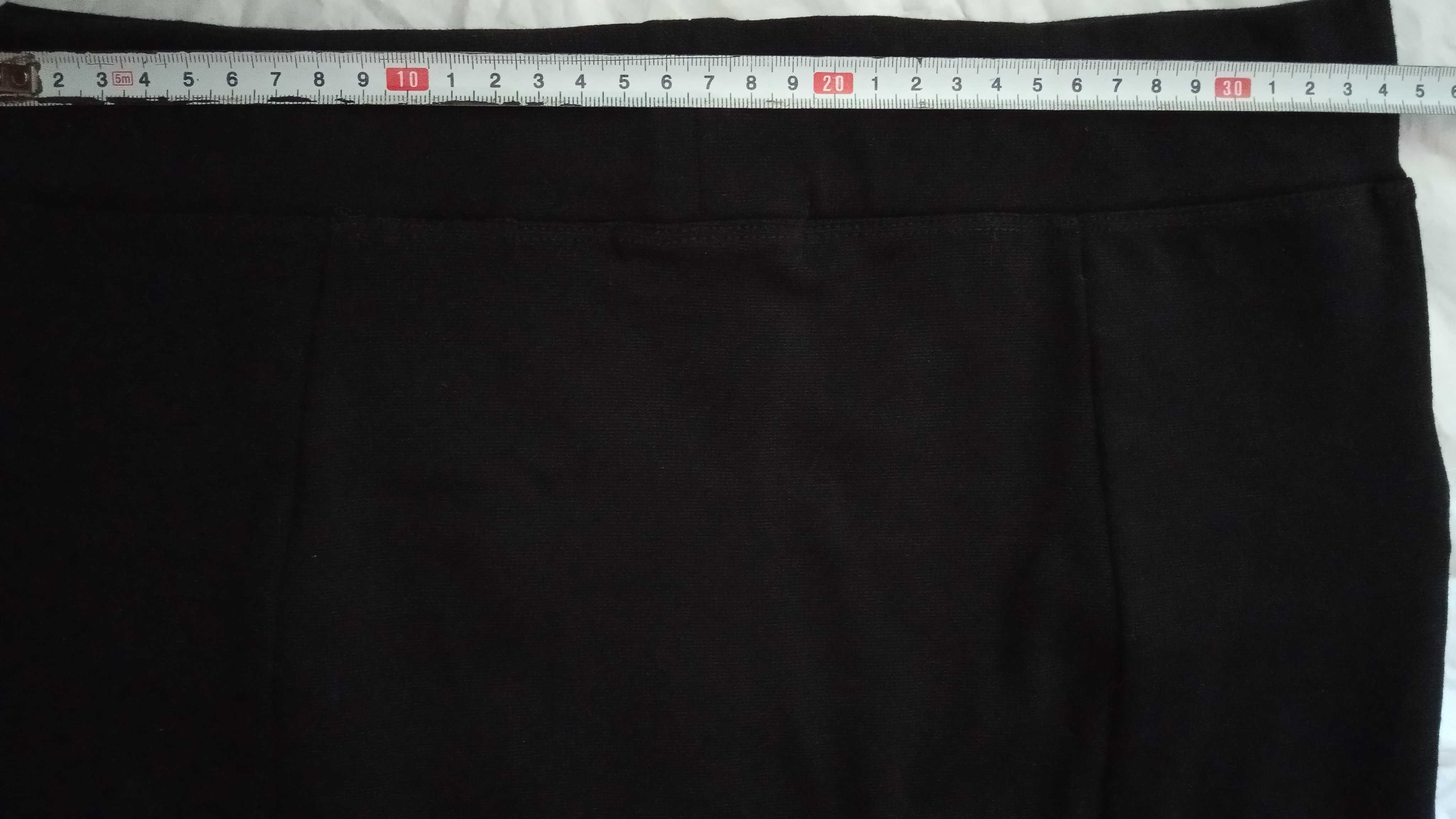 Черная офисная юбка карандаш H&M, школьная
