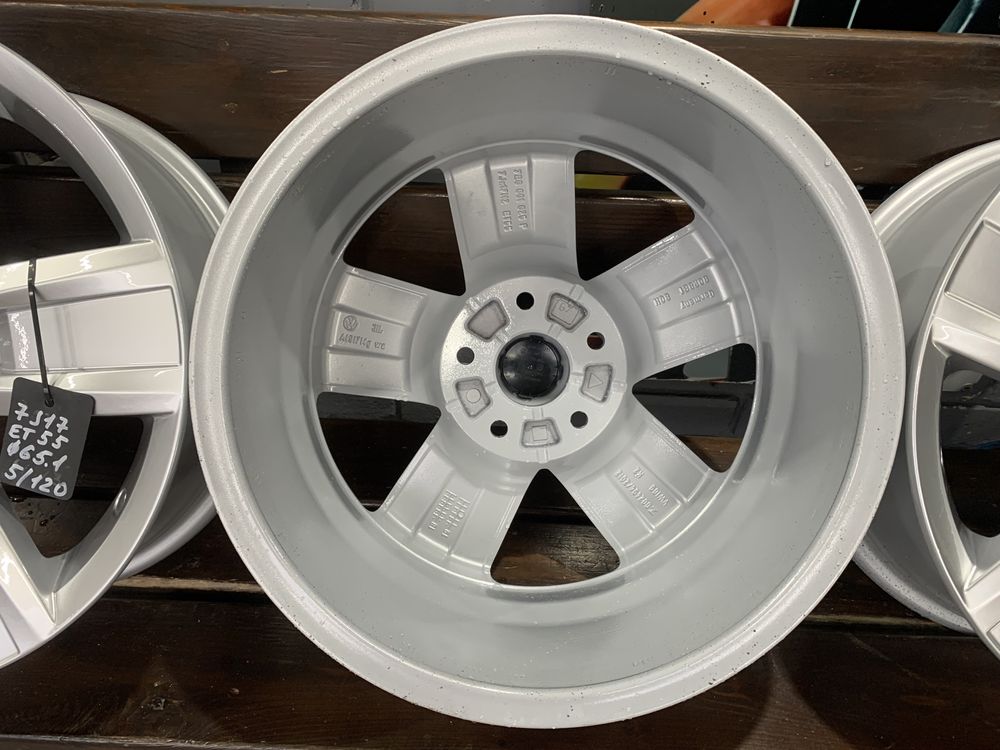 99 Оригинальные литые диски VAG VW Multivan 5/120 R17 et55 7E0601025