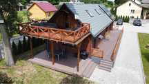 Ranczo Mokre Drewniany Dom Wynajem Noclegi Balia Jacuzzi SPA