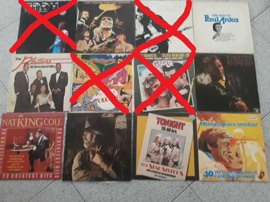 Diversos LP's e Singles Vinil antigos