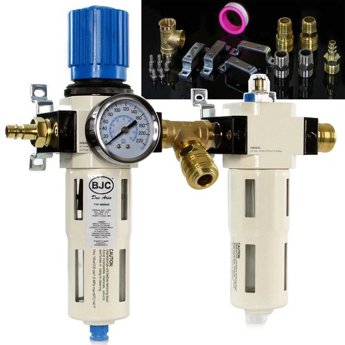 Фильтр воздуха 1/2, регулятор давления, блок підготовки повітря M80645