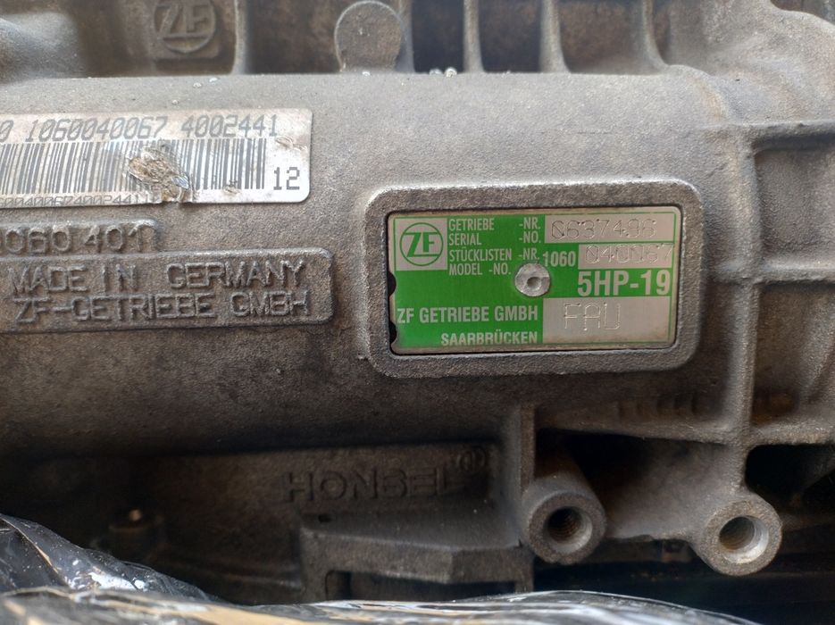 Zf 5hp19 FAU tiptronic skrzynia Quatro