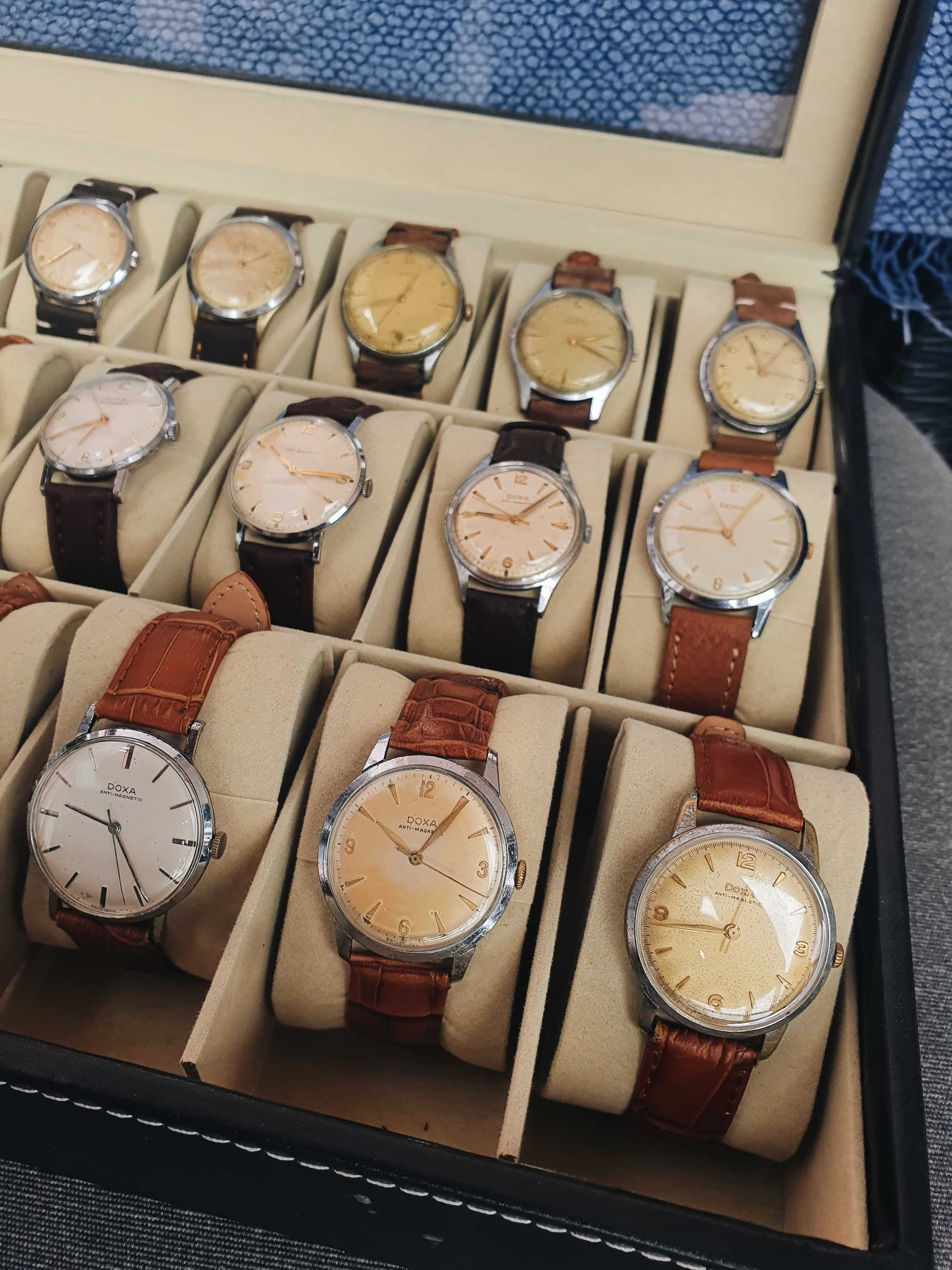 Coleção Relógios Doxa Vintage Corda Manual | Anos 50, 60 e 70
