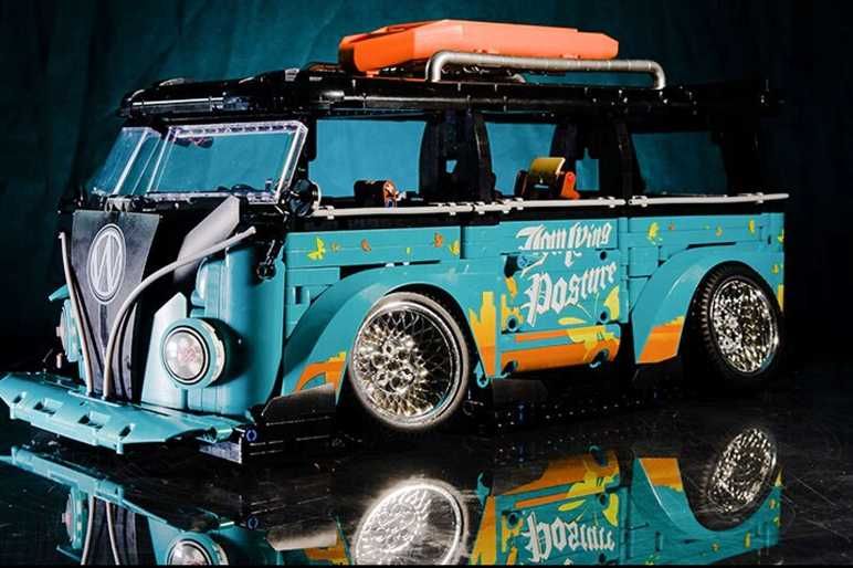 NOWY zestaw klocków komp. z LEGO TECHNIC Volkswagen T1 KARTON 2550 el.
