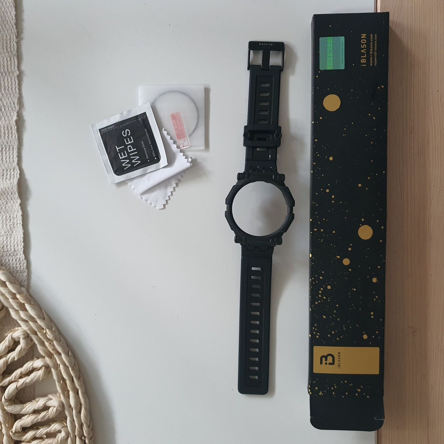 Etui z paskiem + szkło / i-Blason ArmorBox do Galaxy Watch 5 Pro