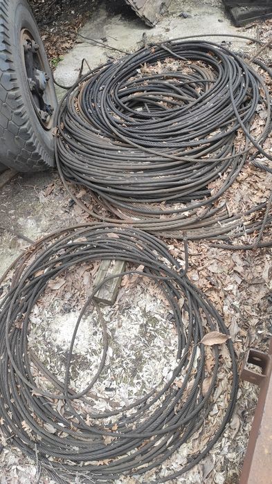 Трос сталевий 16,5 вживаний