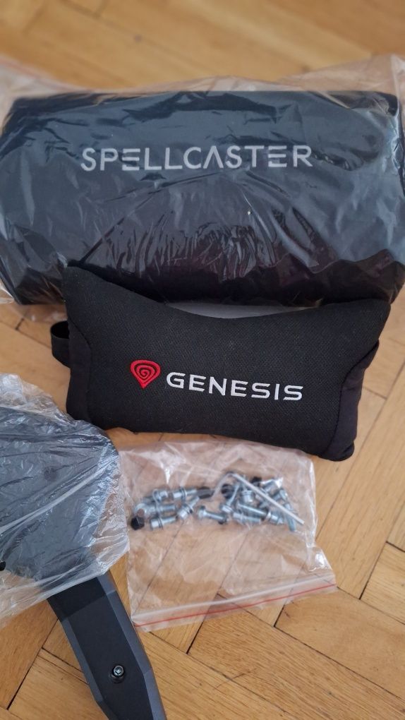 Fotel Gamingowy Biurowy Komputerowy GENESIS Nitro 890 G2 Czarny NOWY