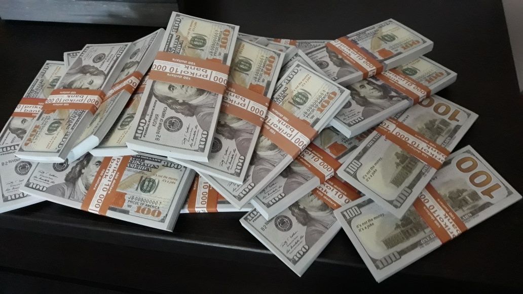 100 пачек 100$ долларов Миллион долларов Сувенирные деньги Гроші
