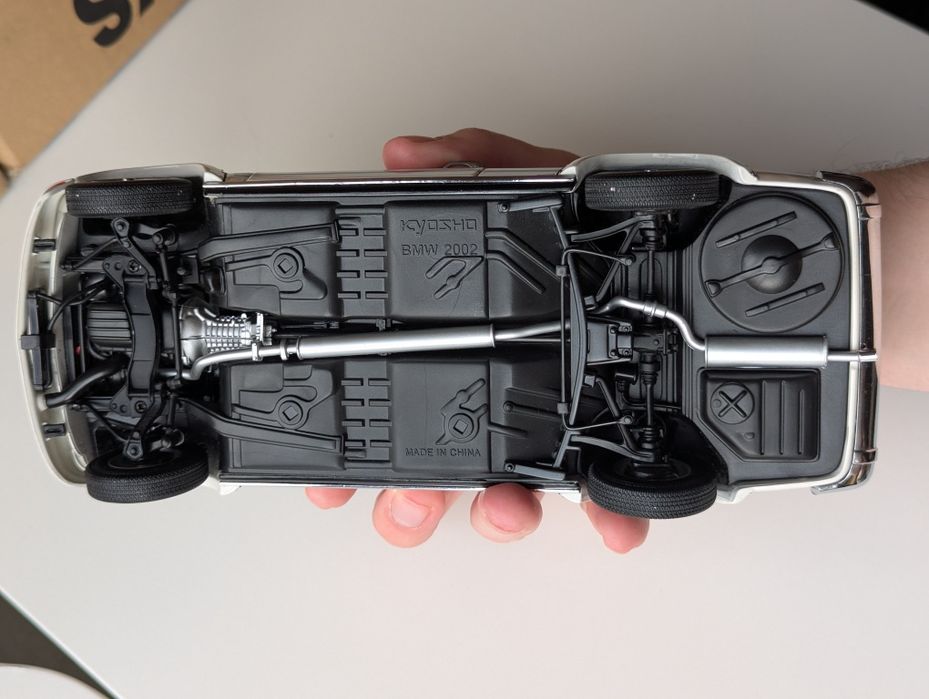 1/18 Kyosho BMW 2002 Кіоши БМВ Біла White 1:18 Модель Машинка Моделька