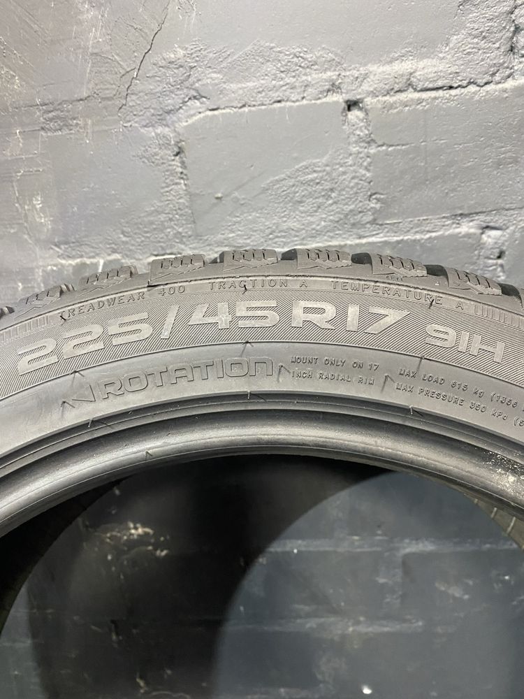 1шт стан нового 225/45 R17 91H XL Nokian WR D4