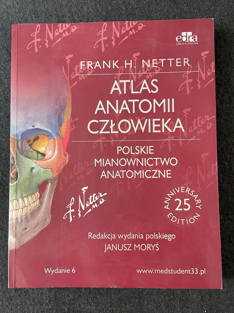 Atlas Anatomii Człowieka Netter wydanie 6