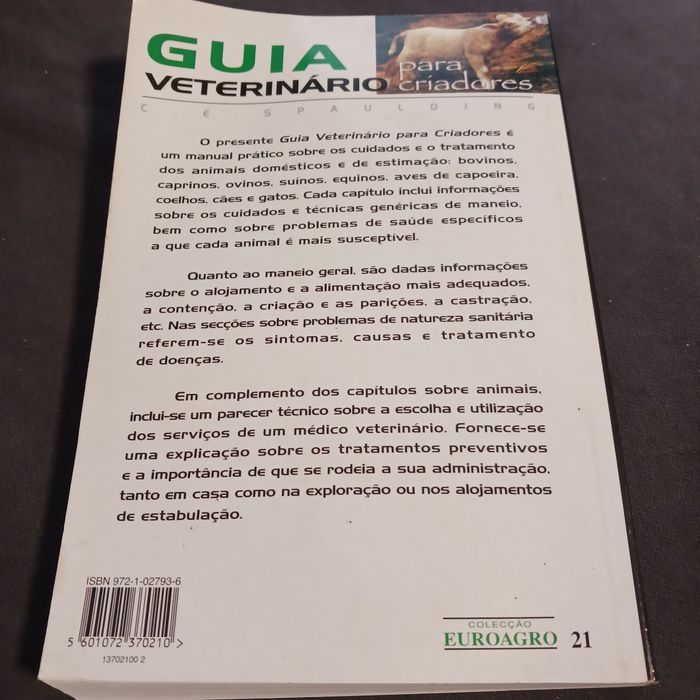 Livro guia veterinário