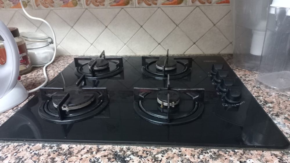 Placa gas + forno electrico Marca ZANUSSI