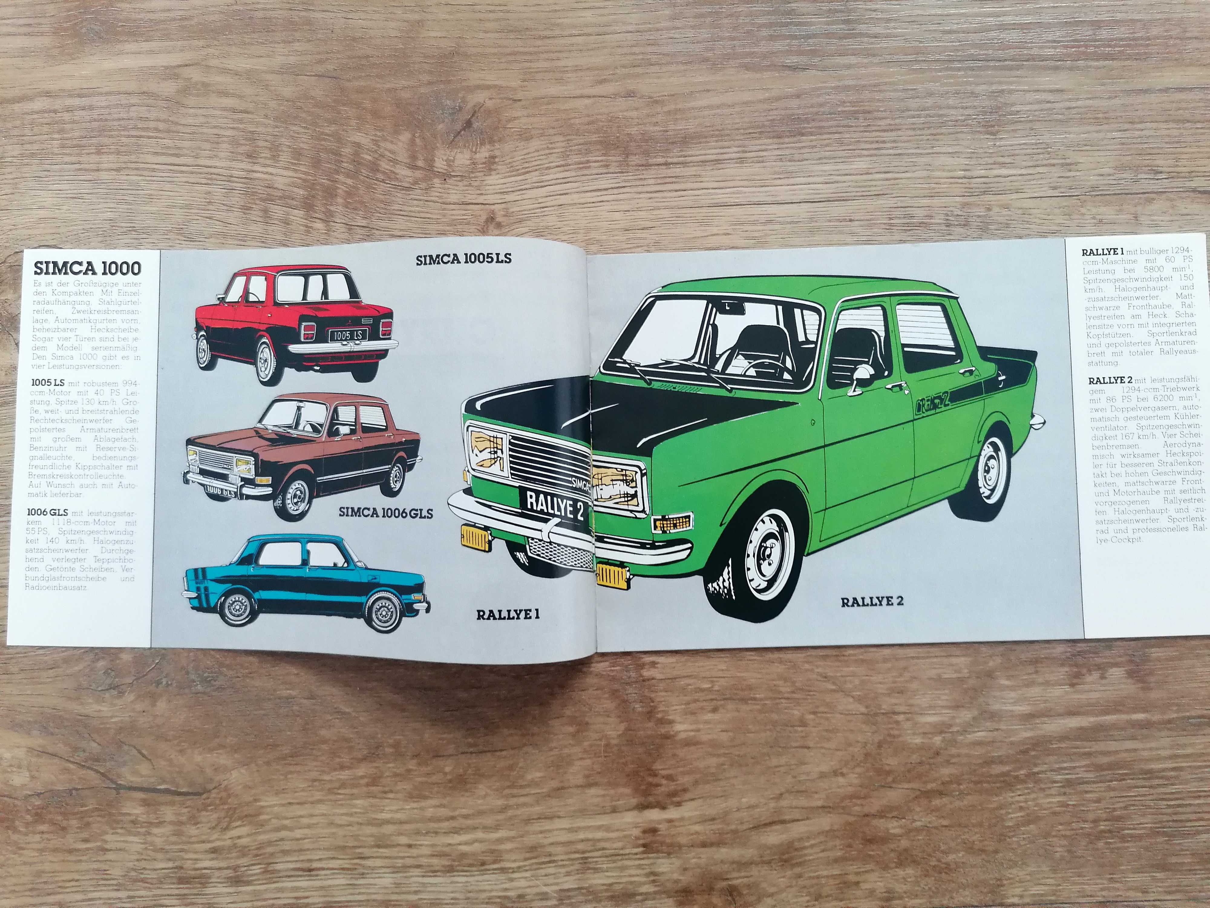 Prospekt Chrysler Simca