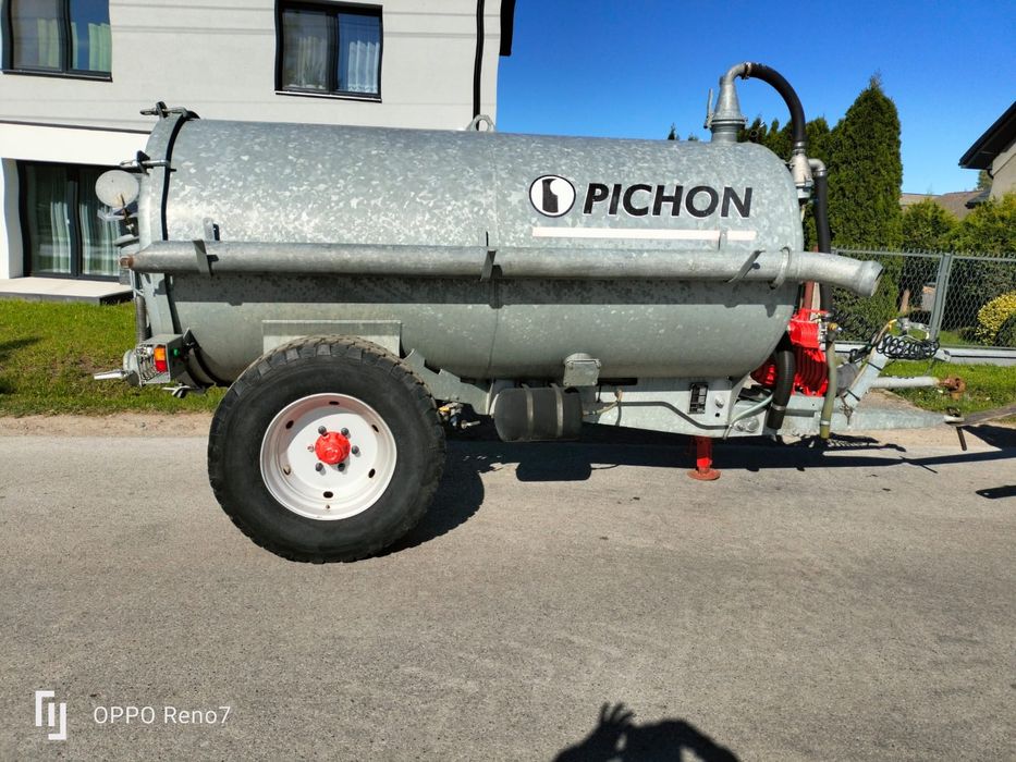 Beczkowóz pichon 5150l transport gratis jak nowy