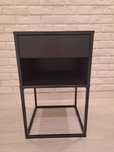 Szafka, stolik nocny czarny VIKHAMMER, IKEA 40x39 cm