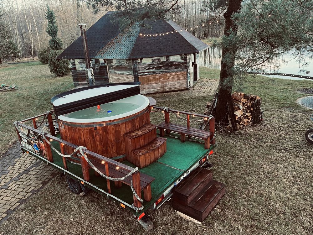 Balia Mobilna Ogrodowa Bania na wynajem /Spa /Jacuzzi