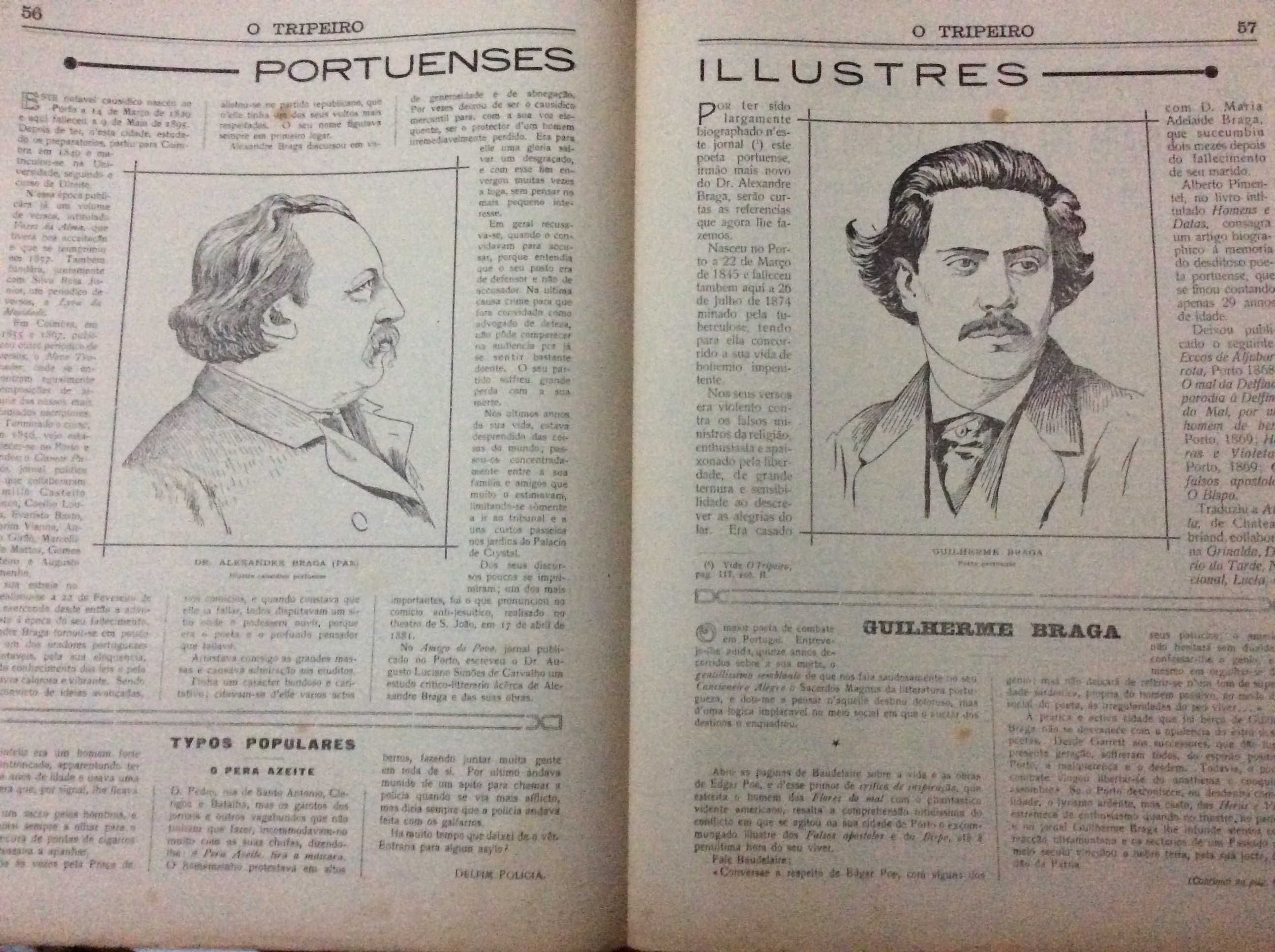 Um pouco da história do Porto e arredores. O Tripeiro, 1927