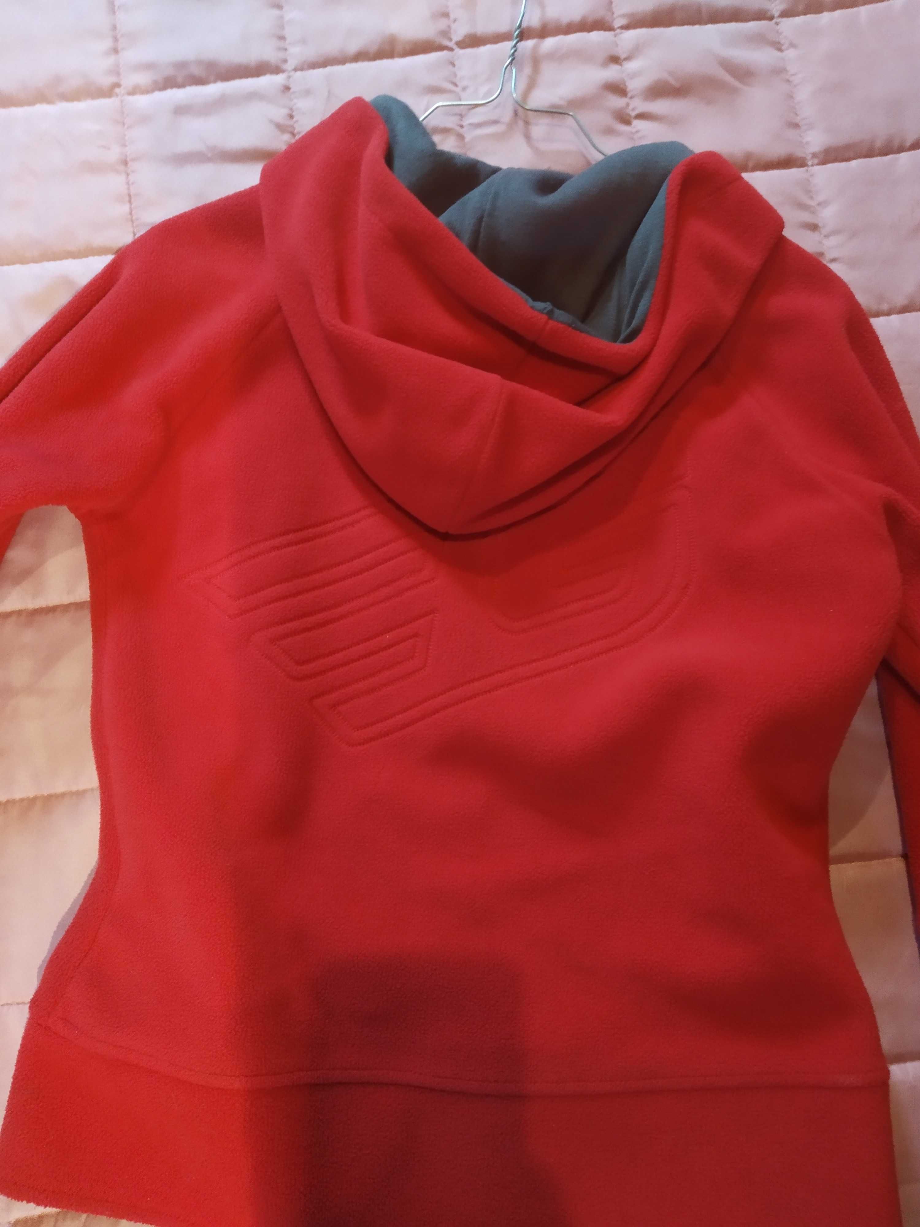 Casaco polar S vermelho