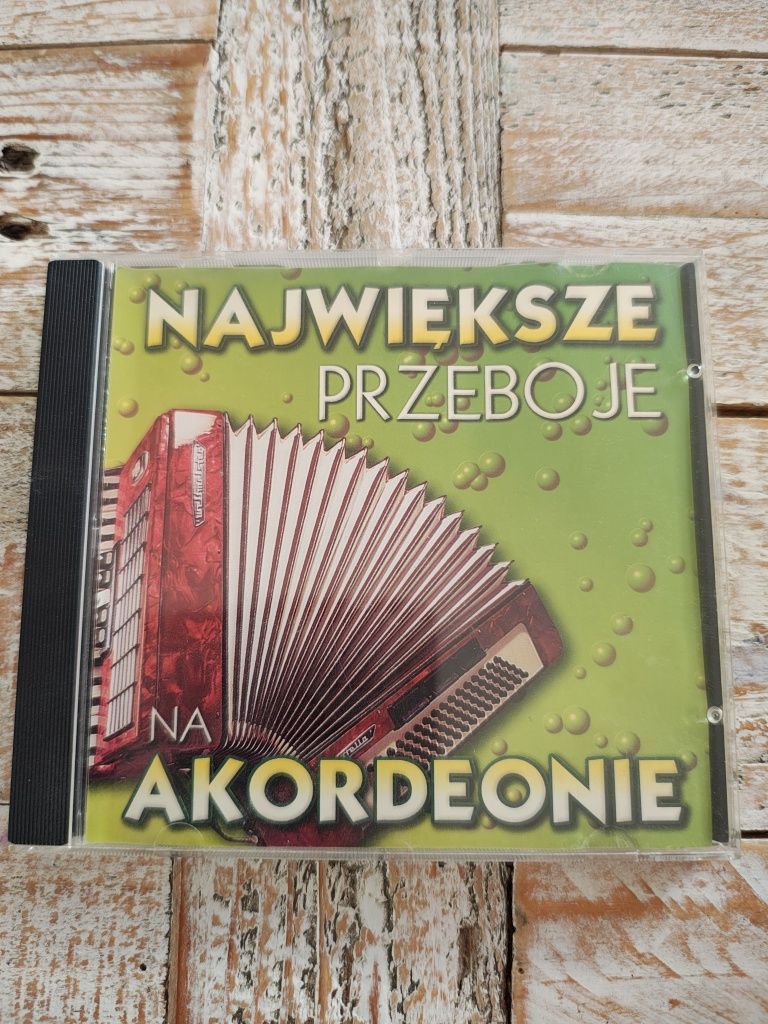 Największe przeboje na akordeonie. Cd