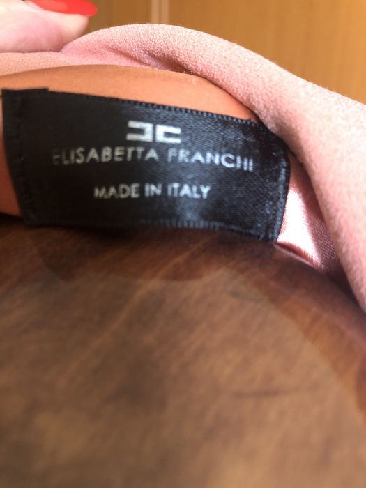 Vestido Rosa Nude Elisabetta Franchi