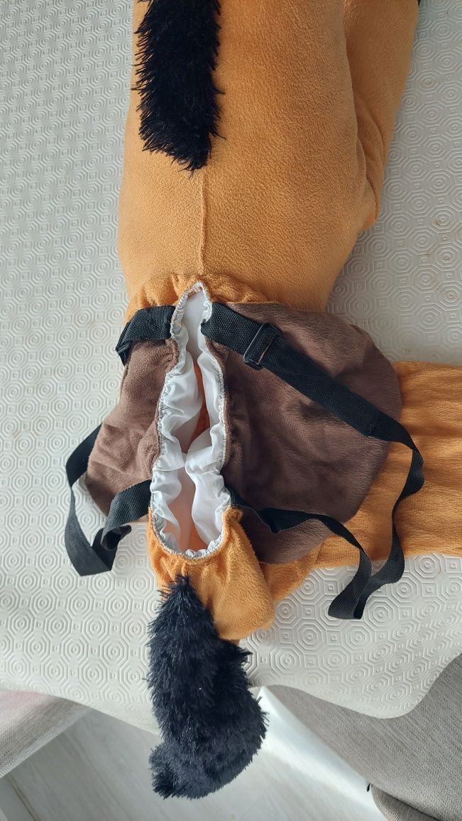 Fato carnaval cavalo tamanho 4 a 7 anos.