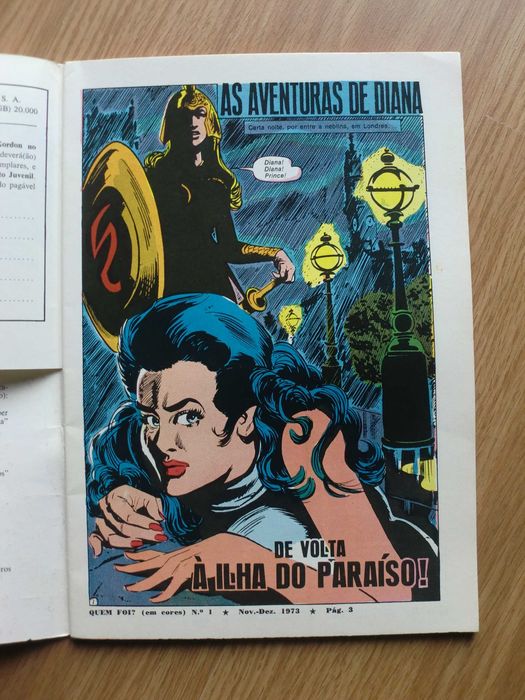 As Aventuras de Diana - Nº 1 - 1973