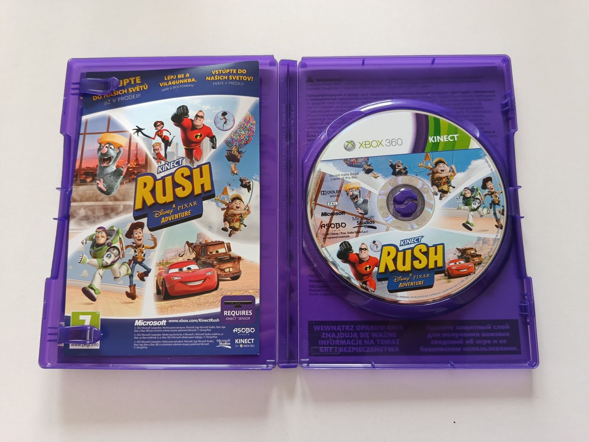 Gra Xbox 360 RUSH PRZYGODA ZE STUDIEM Disney Pixar (PL)