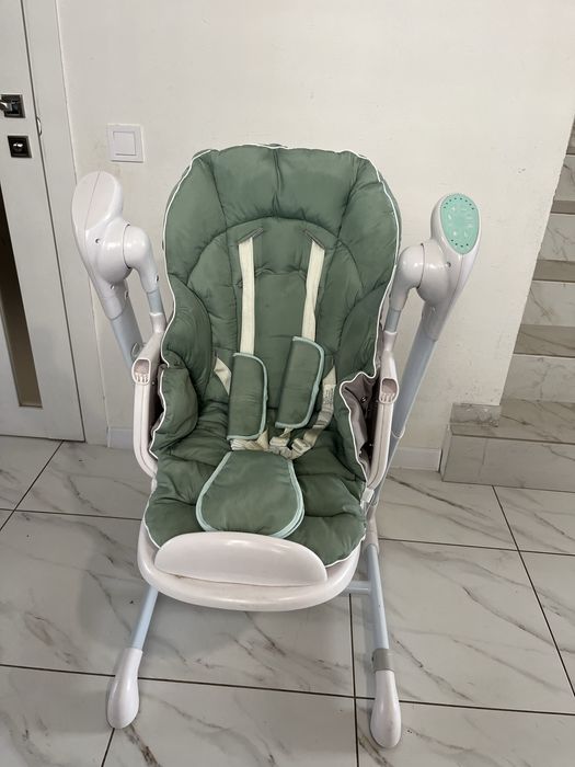 Дитяче крісло 3в1 годувальне крісло, гойдалка з музикою