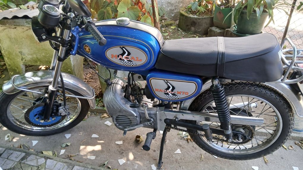 Macal m 70 turismo com motor zundapp4 v turbina impecavel com document