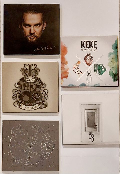 Płyty KęKę z autografem
