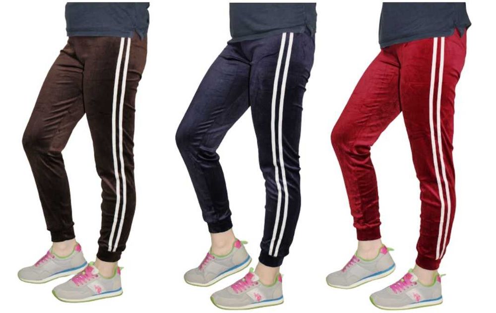 3x spodnie welurowe damskie rozmiary od S do 6XL ( 3.pary taniej )