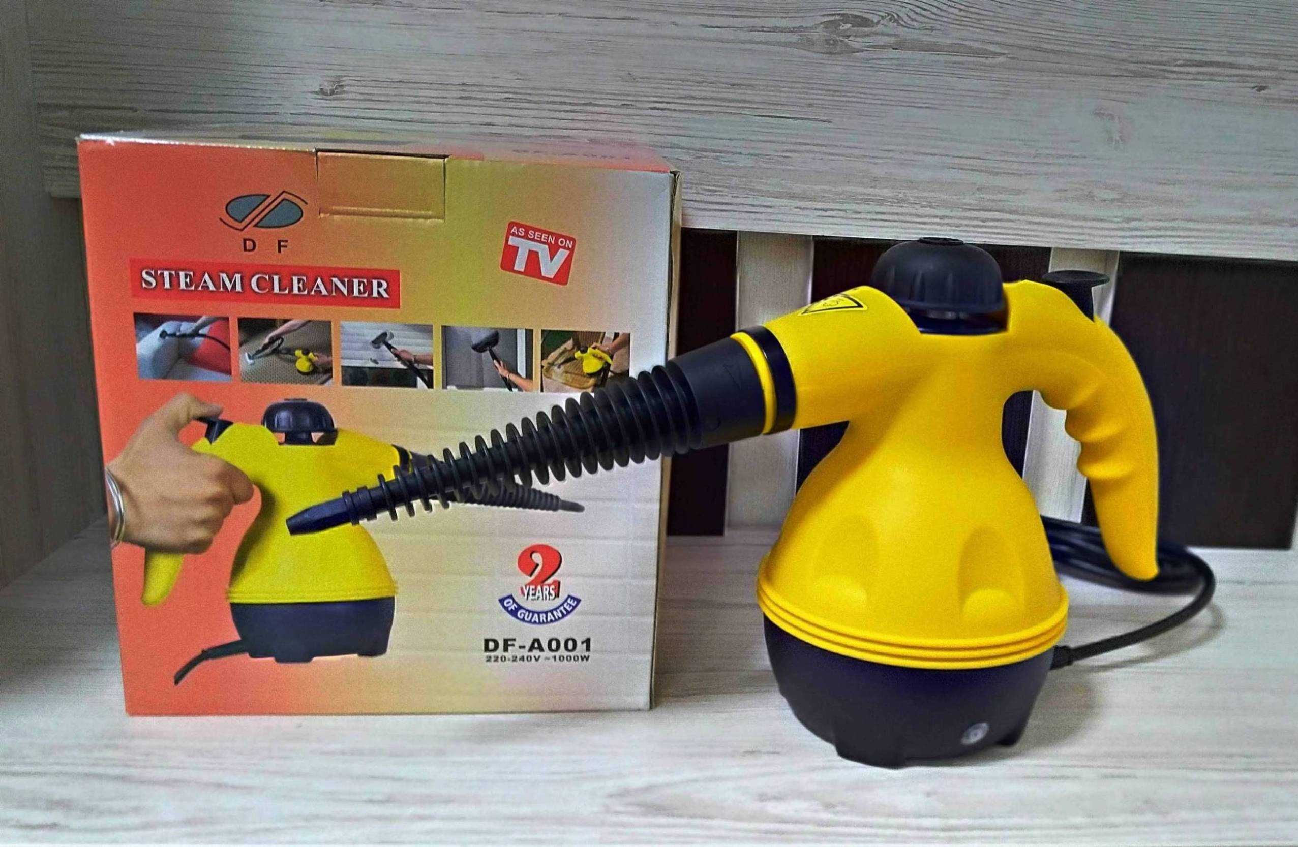 Пароочисник Steam Cleaner DF A001 1kWat відмиє туалет, ванну, витяжку