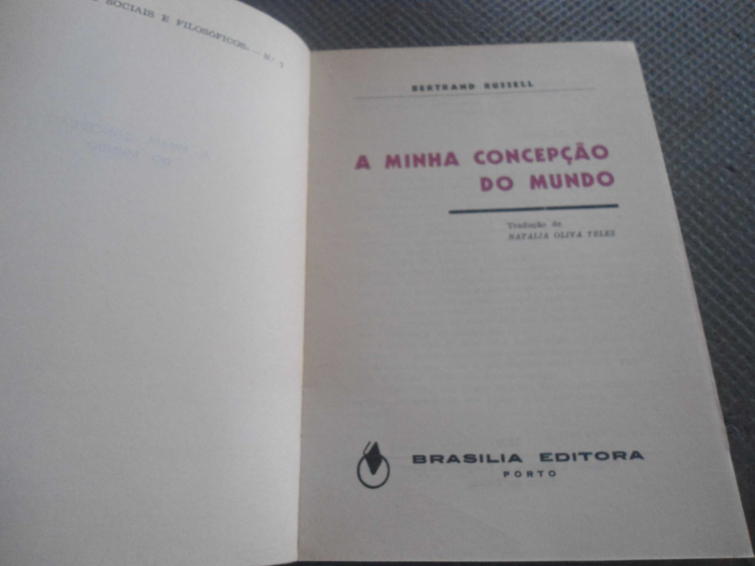 A Minha Conceção do Mundo por Bertrand Russel (1970)